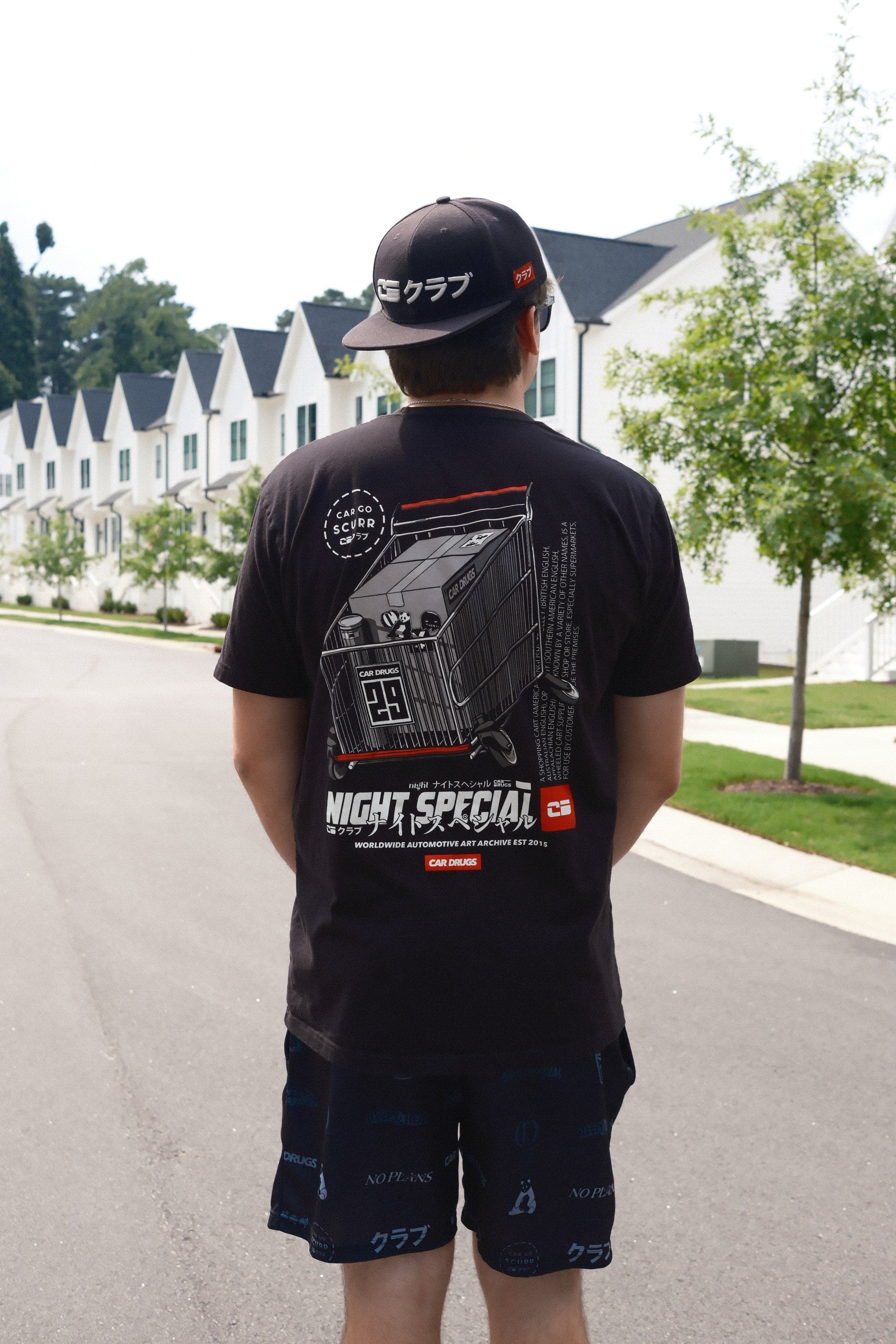 Hanging Camber Cart Premium Tee – CarDrugs.com