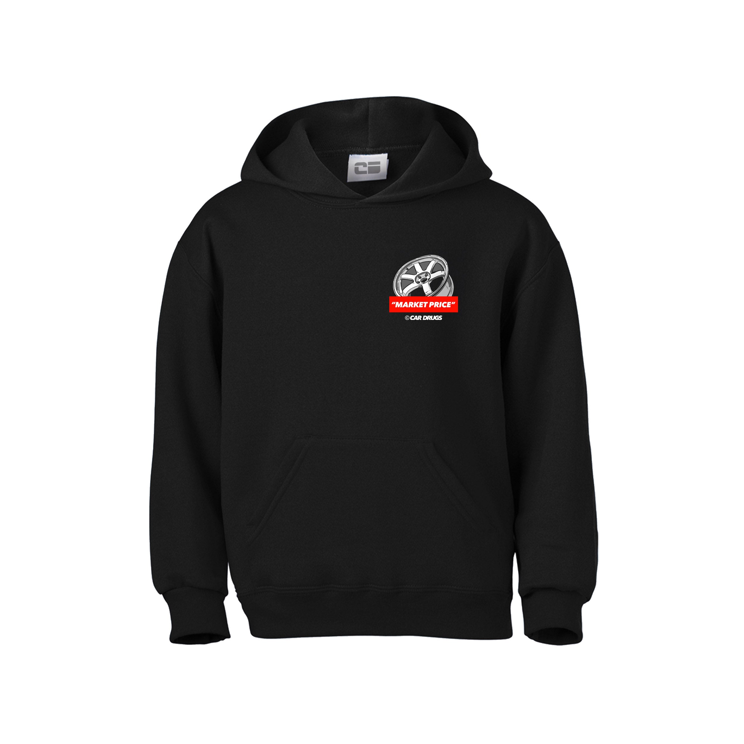 the GazettE パーカーPulse Wriggling To Black the GazettE 13th Anniversary Logo Embroidered Hoodie Black