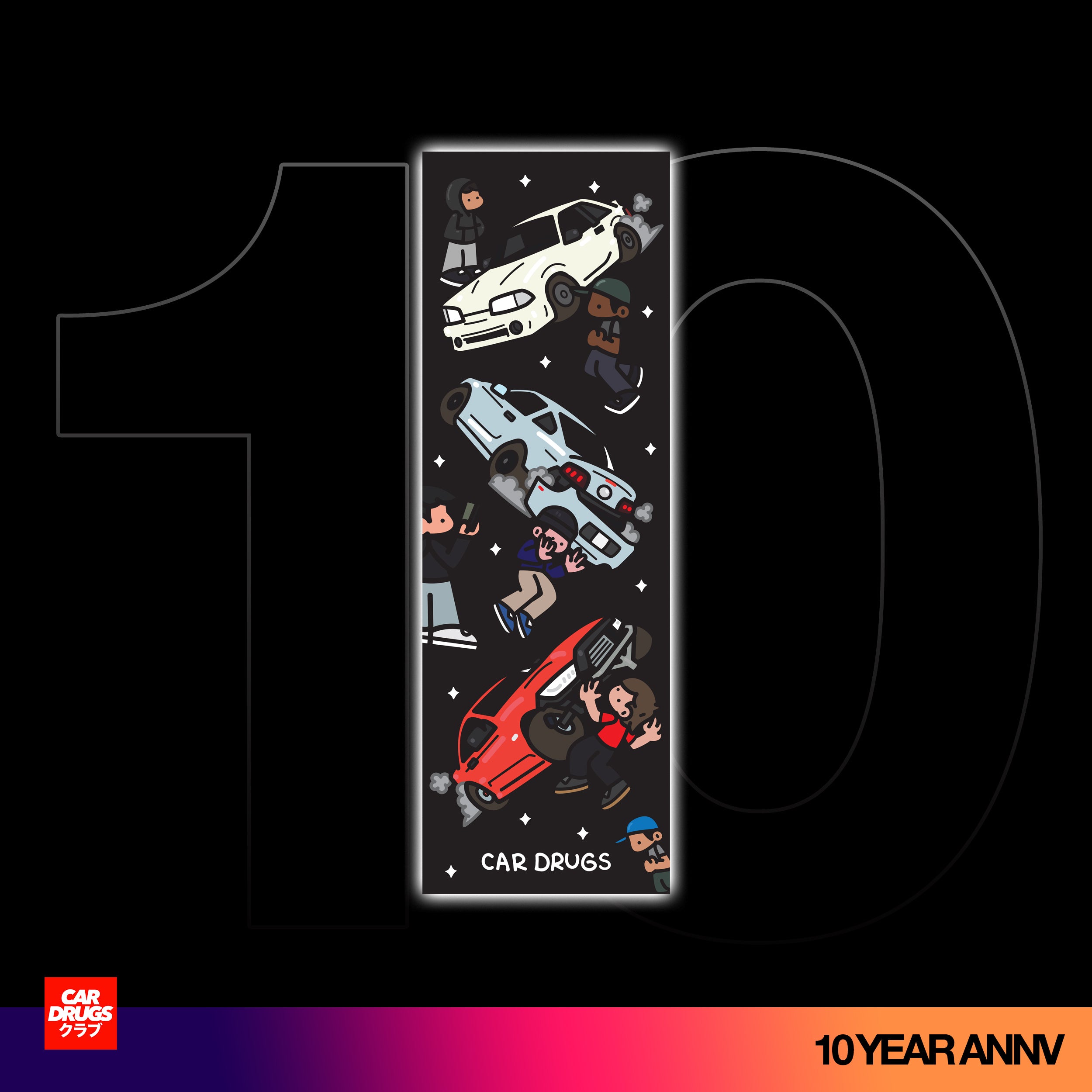 Mustang Attack Nobori Flag – CarDrugs.com