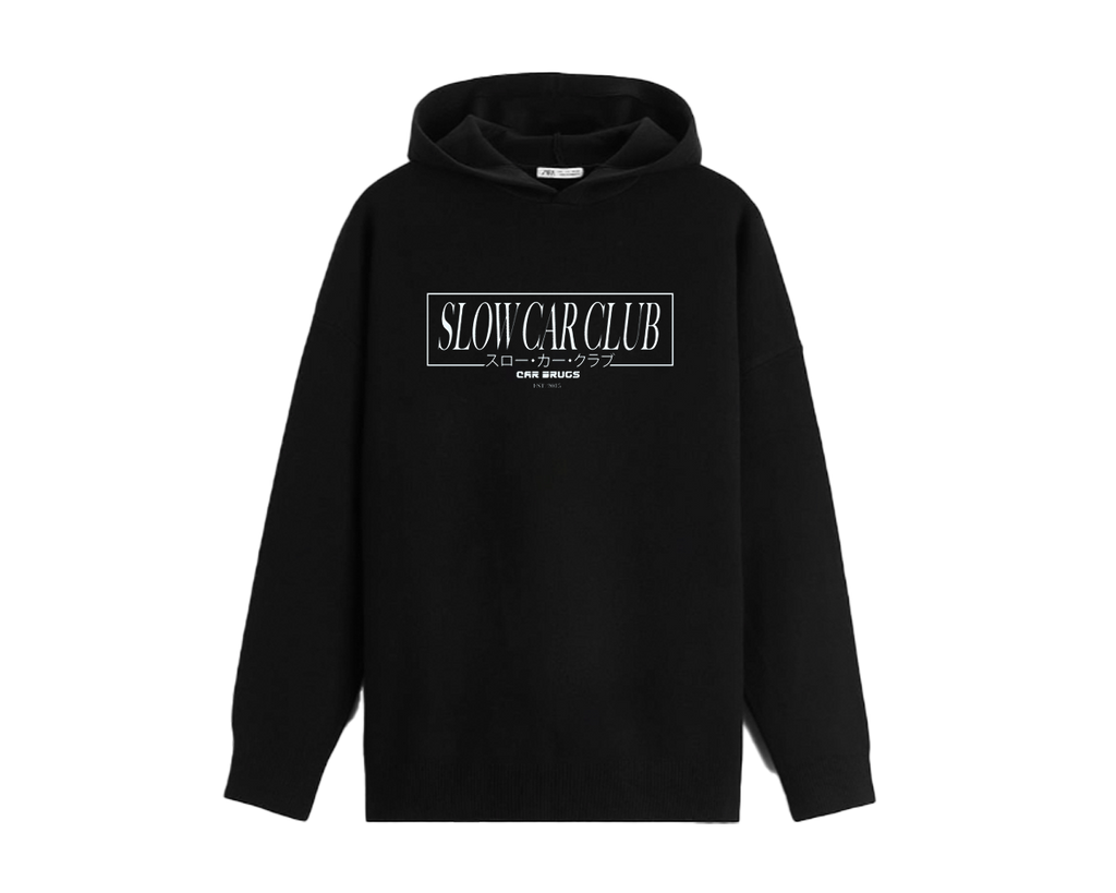 クラブ Slow Car Club Hooded Sweatshirt by CarDrugs – CarDrugs.com